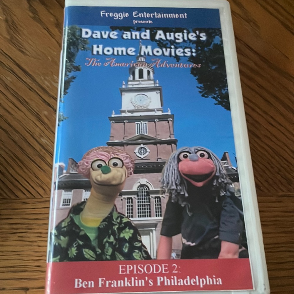 Dave and Augie’s Home Movies Ben Franklin’s….VHS